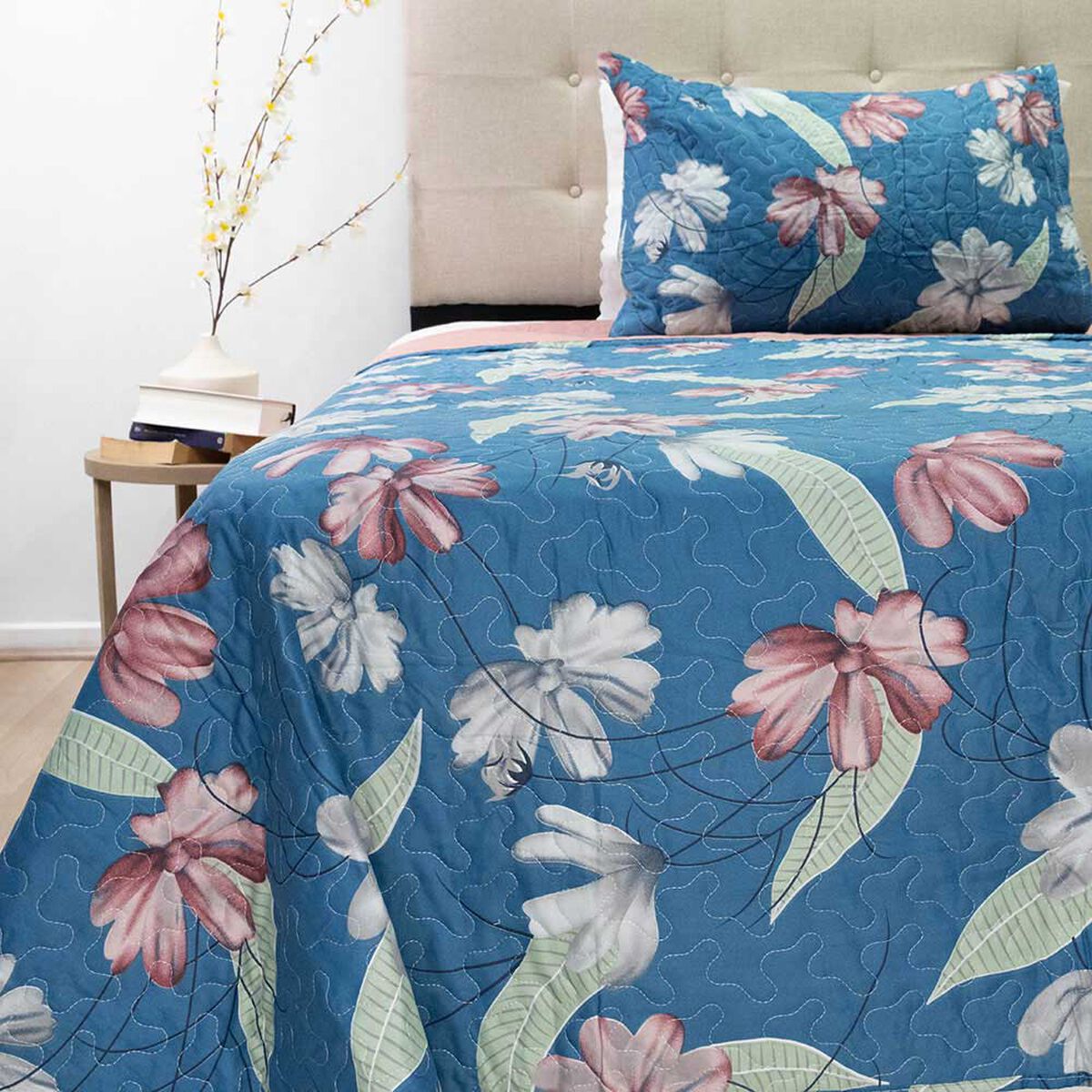 Quilt Doral 1,5 Plazas Origins Dise&ntilde;os D2