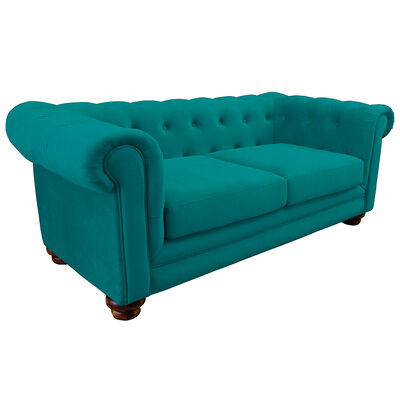 Imagen 2 del producto Sofá Latam Home Florencia 3 Cuerpos Turquesa