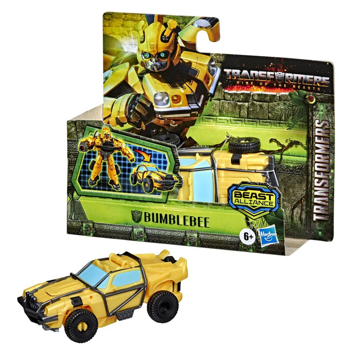 Figura de Acción Transformers Beast Alliance Battle Changers de Bumblebee