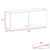 Mueble de Cocina Superior TuHome Napoles 2 Puertas Blanco