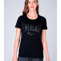 Polera Deportiva Mujer Everlast Negro