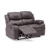 Sofá Reclinable Manual VYS SPA Isabel 2 Cuerpos café