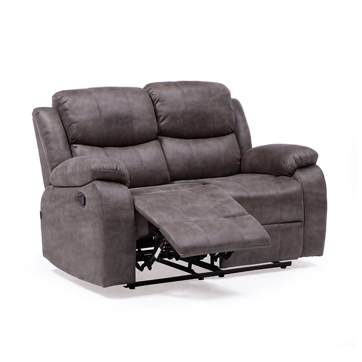 Sofá Reclinable Manual VYS SPA Isabel 2 Cuerpos café