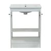 Mueble Vanitorio Mobikit Barbados 2 Puertas Blanco