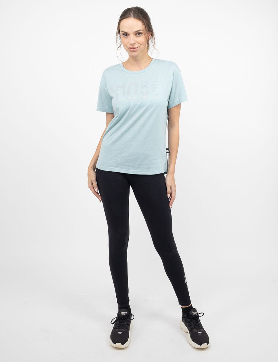 Polera Manga Corta Deportiva Mujer Black County