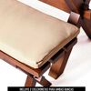 Juego de Comedor Latam Home Sevilla Granada 2 Sillas + 2 Bancas PU Beige