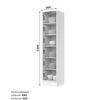 Despensa Home Mobili Americana 1 Puerta Blanco