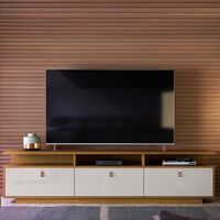 Rack TV Onessta Marroco Tauari Off White Hasta 75""