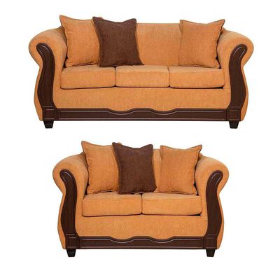 Imagen 1 del producto Juego de Living Black Factory Barcelona 5 Cuerpos Oro