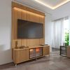 Rack + Panel TV Decocasa Neon Float hasta 75" Carvalho