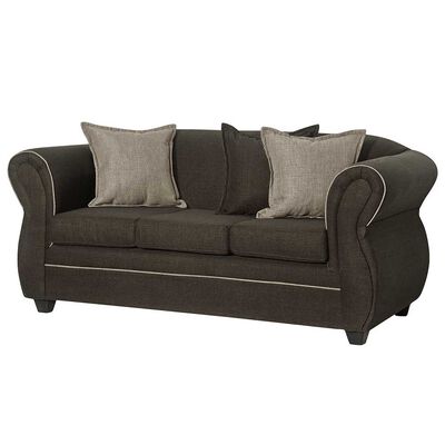 Imagen 2 del producto Sofá Black Factory Emili 3 Cuerpos Café