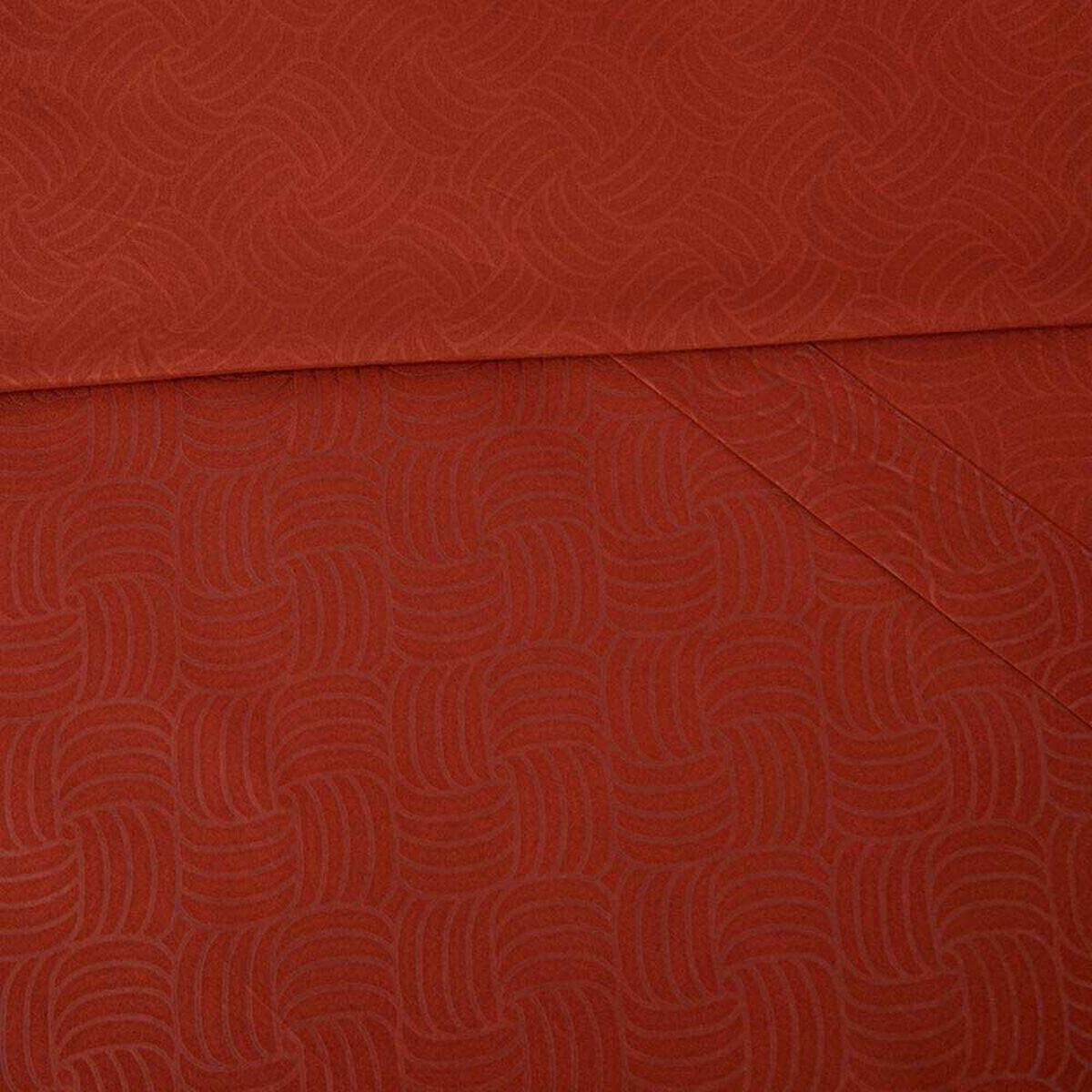 Juego de S&aacute;banas Doral 1,5 Plazas Embossed Terracota