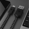 Cable Lightning MFi a USB-A Dusted 1,2 Metros Negro
