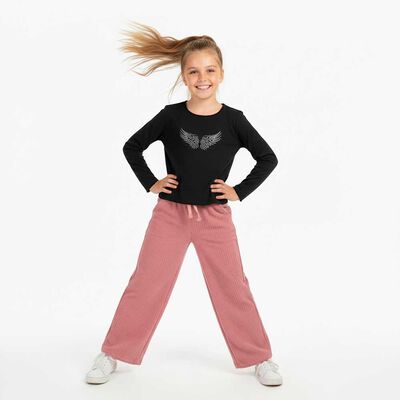 Imagen 1 del producto Pantalón Buzo Niña Chess Rosa