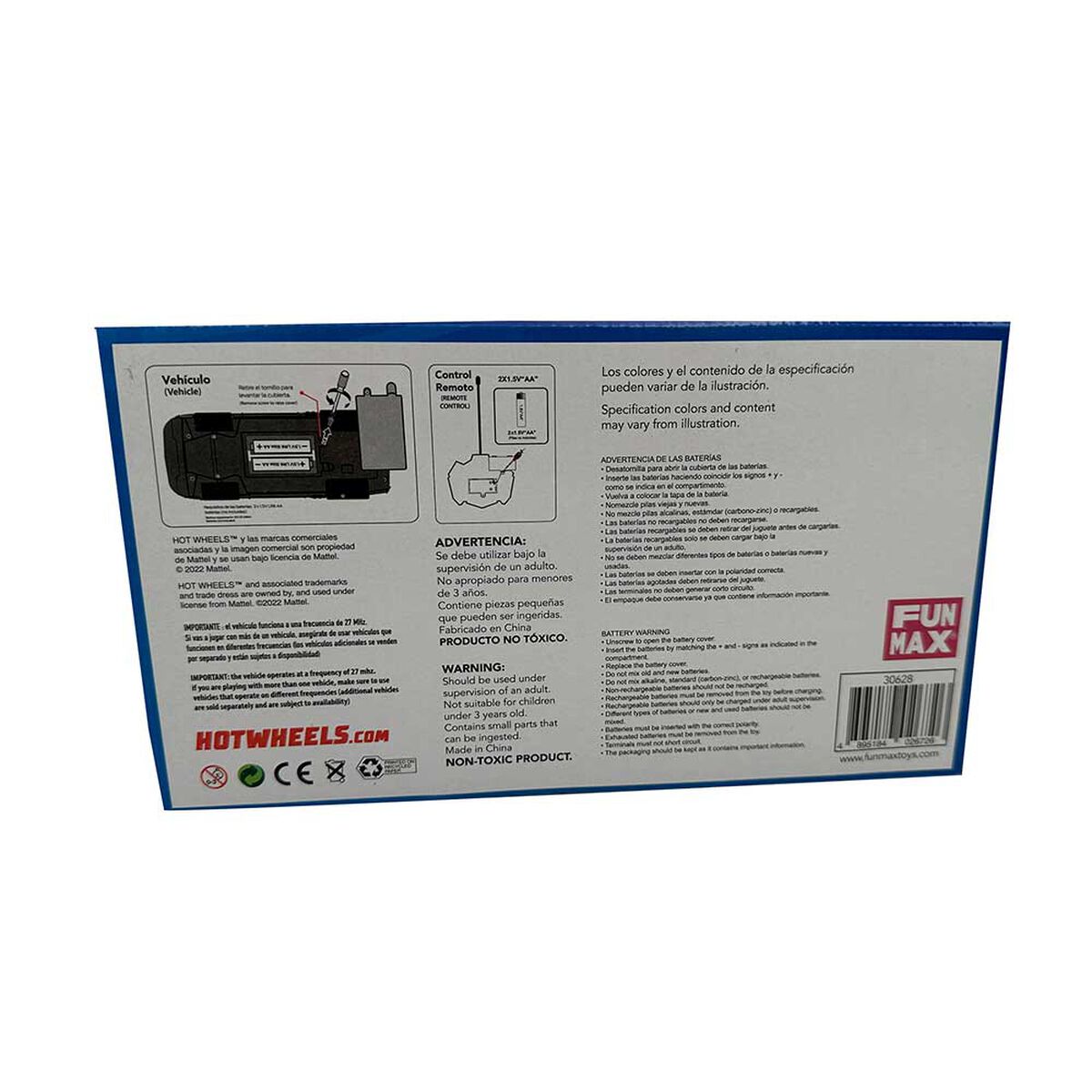 Auto Radio Control Ebx Con Ruedas Grandes De Goma Surtido