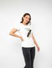 Polera Con Estampado Manga Corta Mujer Zibel