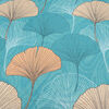 Quilt Doral Hotpress Estampado 1,5 Plazas Ginkgo