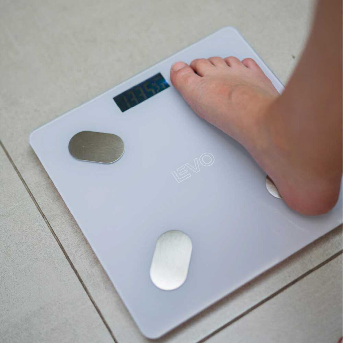 Pesa Digital Levo Household Blanca