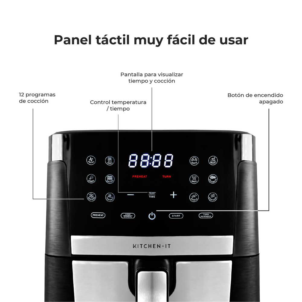 Kitchen-It Family Edition 7 L Negro, foto 4