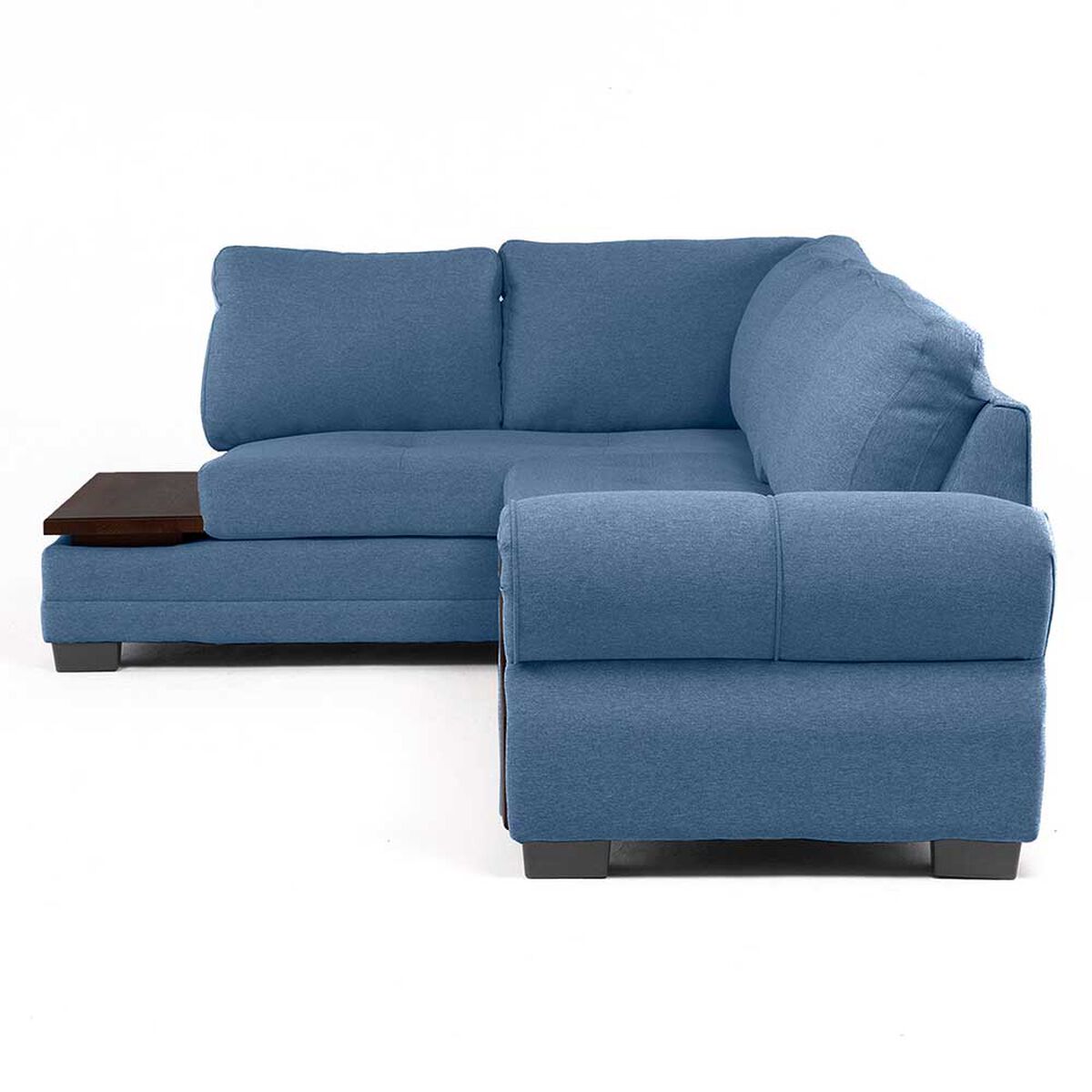 Sof&aacute; Seccional Living Factory Michigan 6 Cuerpos Azul