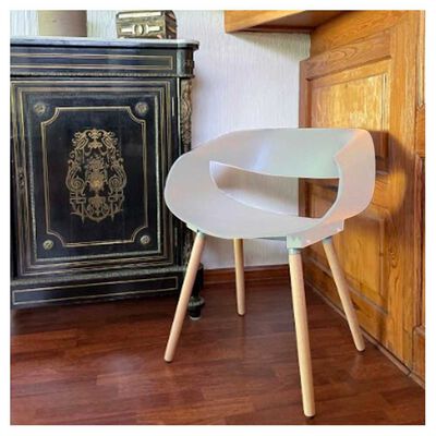 Imagen 1 del producto Pack 2 Sitiales Idetex Nordico Blanco