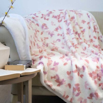 Manta Doral Muffin Estampada 127x152 cm D1