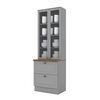 Mueble de Cocina Home Mobili Americana 2 Cajones 2 Puertas Blanco