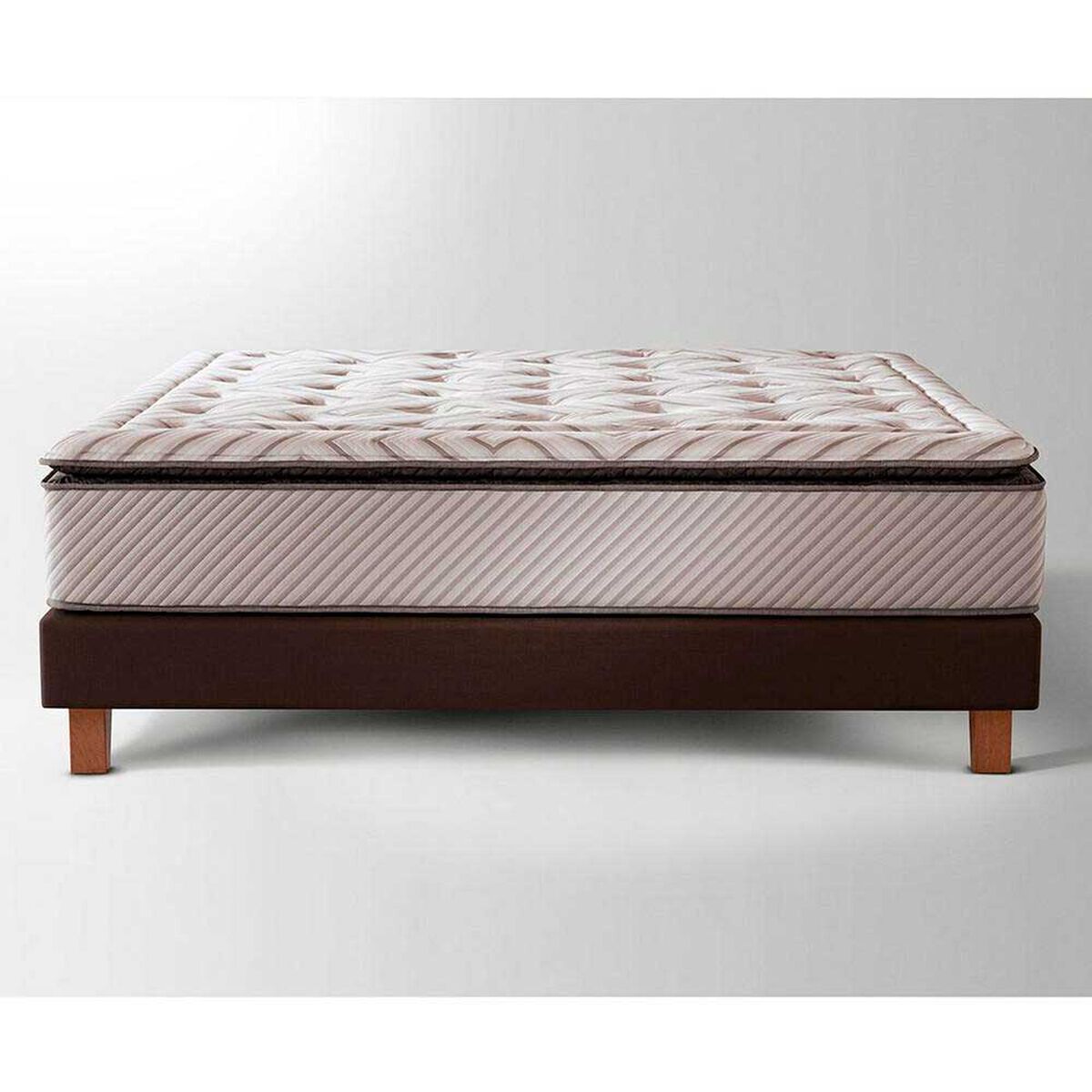 Cama Europea Rosen Base Dividida 2 Plazas Nest