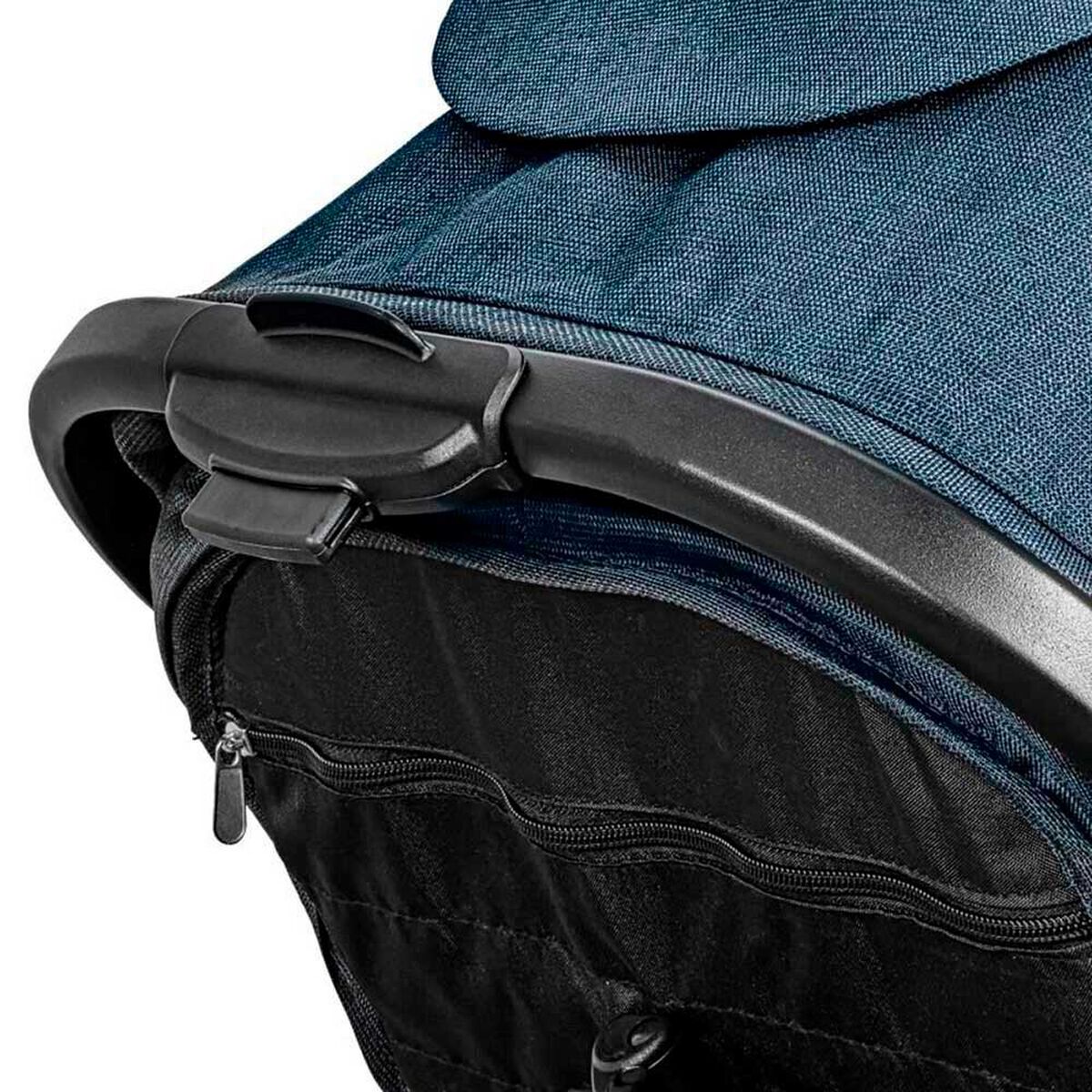 Coche Doble Dueto Gris Bebeglo