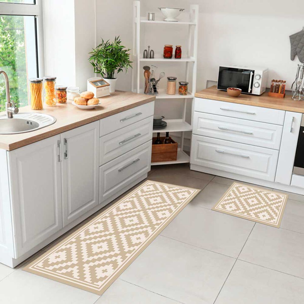 Set 2 Alfombra Davanti Rombo Arena 45 x120 Rombo Arena