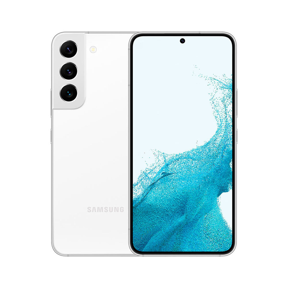 Combo Celular Samsung Galaxy S22 128GB 6,1" Phantom White Liberado + Smartwatch Galaxy Watch4 Classic 42mm Silver + Audífonos Bluetooth Galaxy Buds2 Graphite
