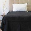 Frazada Poliéster Doral 1,5 Plazas Deluxe Negro