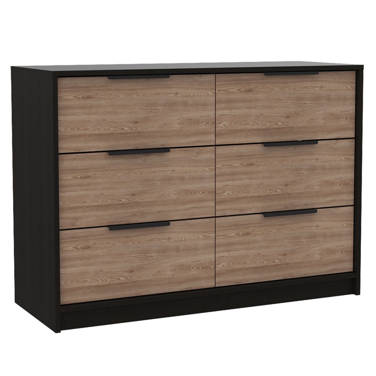 Cómoda TuHome Kaia 4 Cajones Wengue/Miel