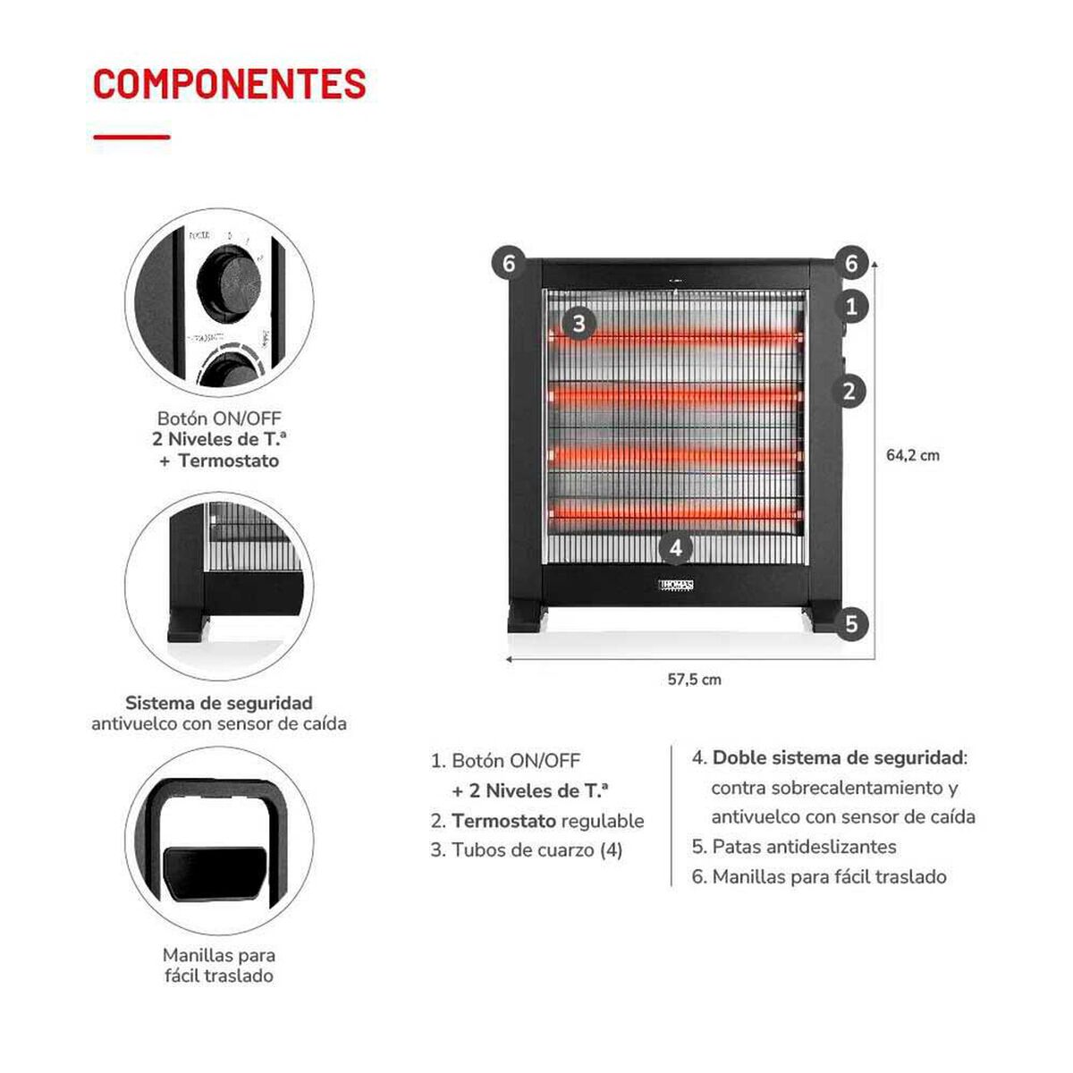 Radiador Thomas TH-RFC55