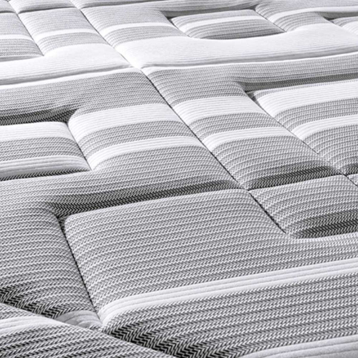 Cama Europea Rosen Base Dividida King Driven + Respaldo + 2 Veladores Sicilia