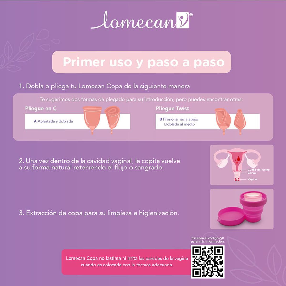 Copa Menstrual Talla 2 Lomecan