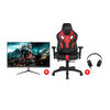 Combo Monitor Gamer Redragon GM3CS27 Jade 27" LED FHD + Silla Gamer C502 Capricornus + Audífonos Gamer SCYLLA H901