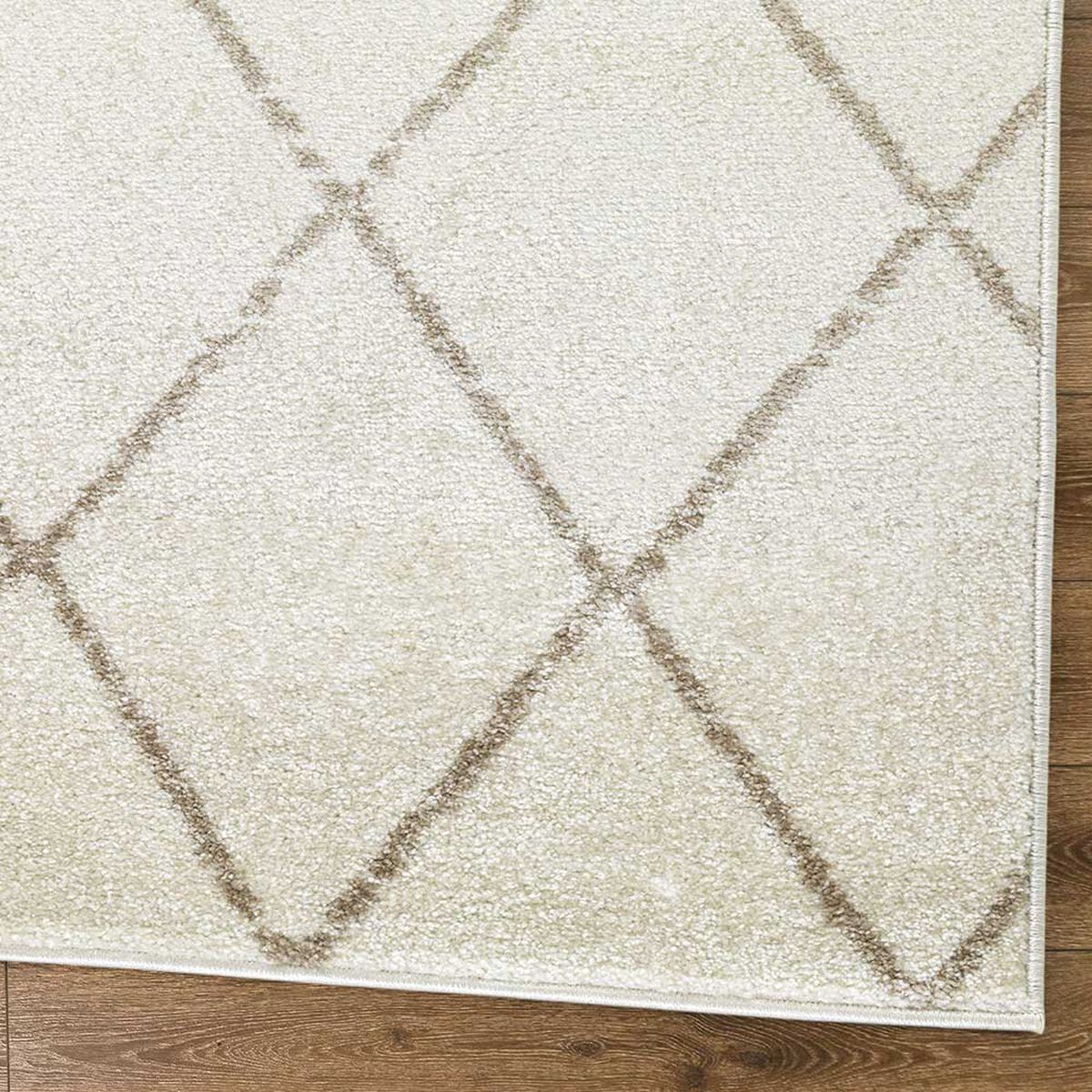 Alfombra de Pasillo Modalfo Florida Beige 70 x 230 cm