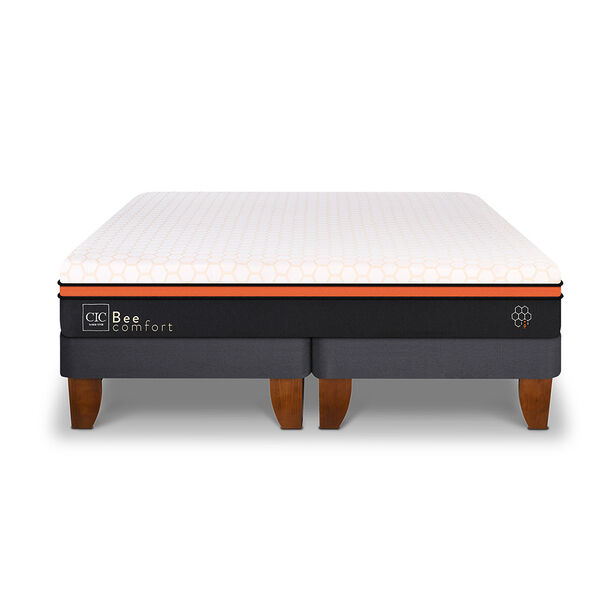 Cama Europea CIC Base Dividida King Bee Comfort