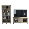 Combo Rack TV 65" Con Puerta + Librero Tuhome Essential 12