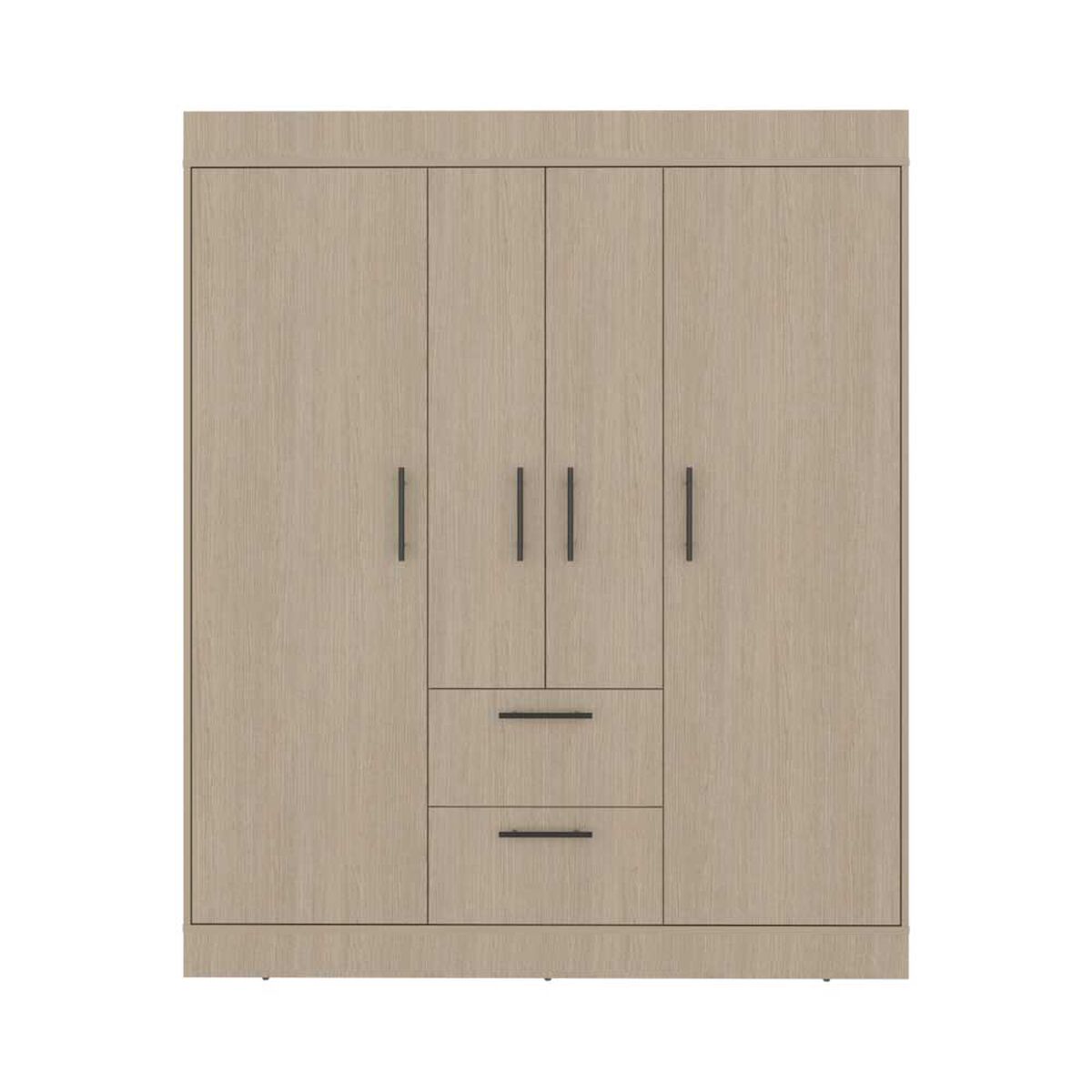 Closet Tuhome 150 VM 4 Puertas 2 Cajones Cartagena Wengue