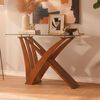 Mesa de Arrimo Living Factory Gaviota Nogal