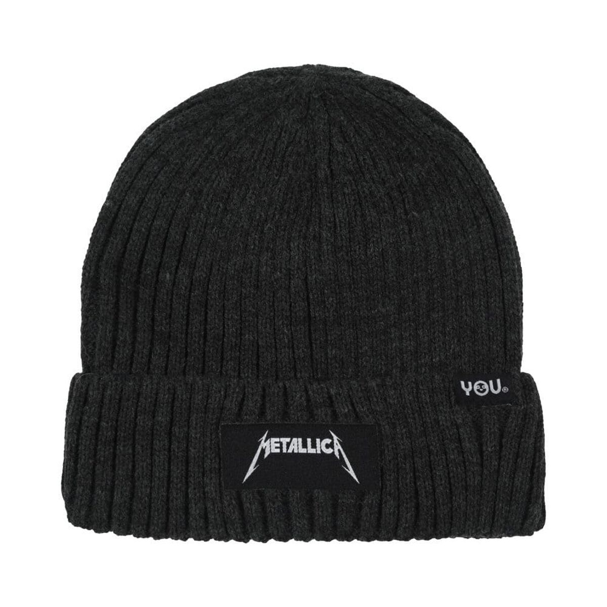 Gorro Beanie Mujer Logo Metallica
