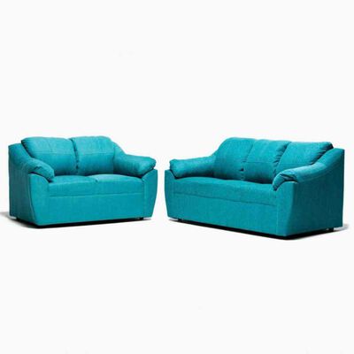 Imagen 1 del producto Juego de Living Cabsur Genova 5 Cuerpos Turquesa