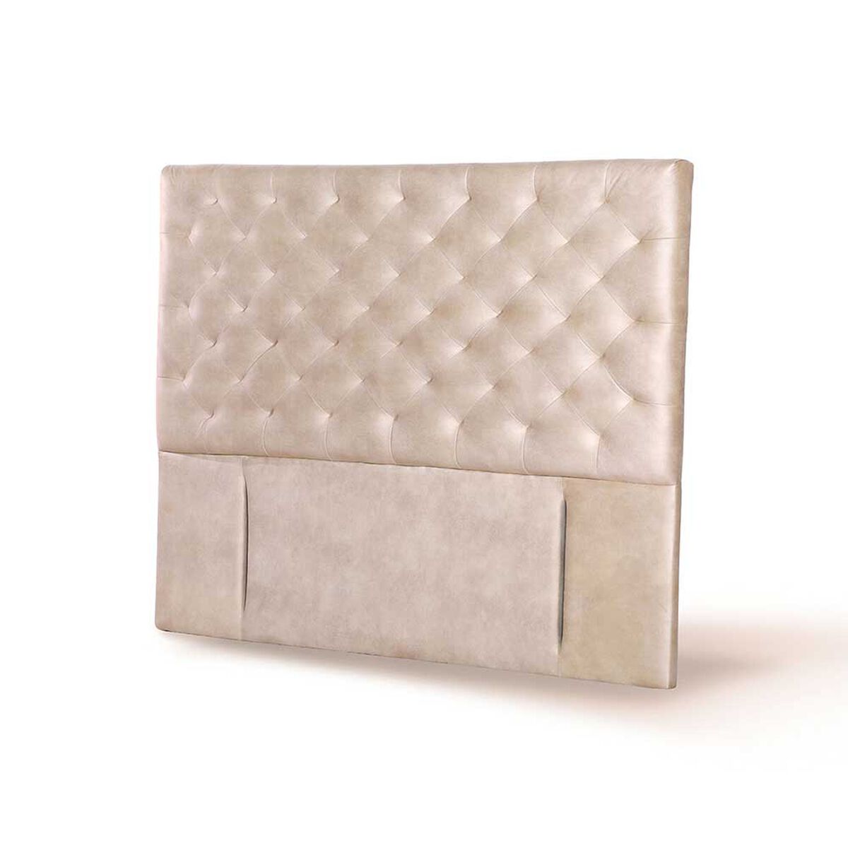 Respaldo Latam Home 2 Plazas Brescia Cuero Beige