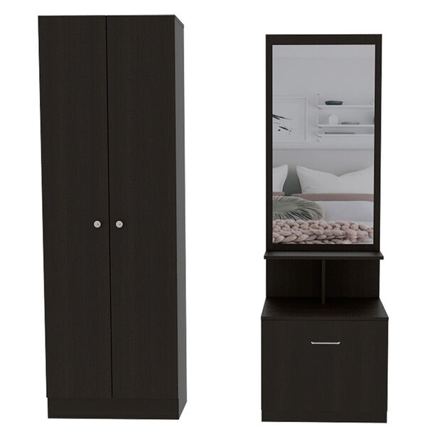 Set Clóset + Velador Multifuncional z-54R