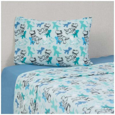 Imagen 1 del producto Juego de Sábanas Polar Infantil Disney 1,5 Plazas Rex