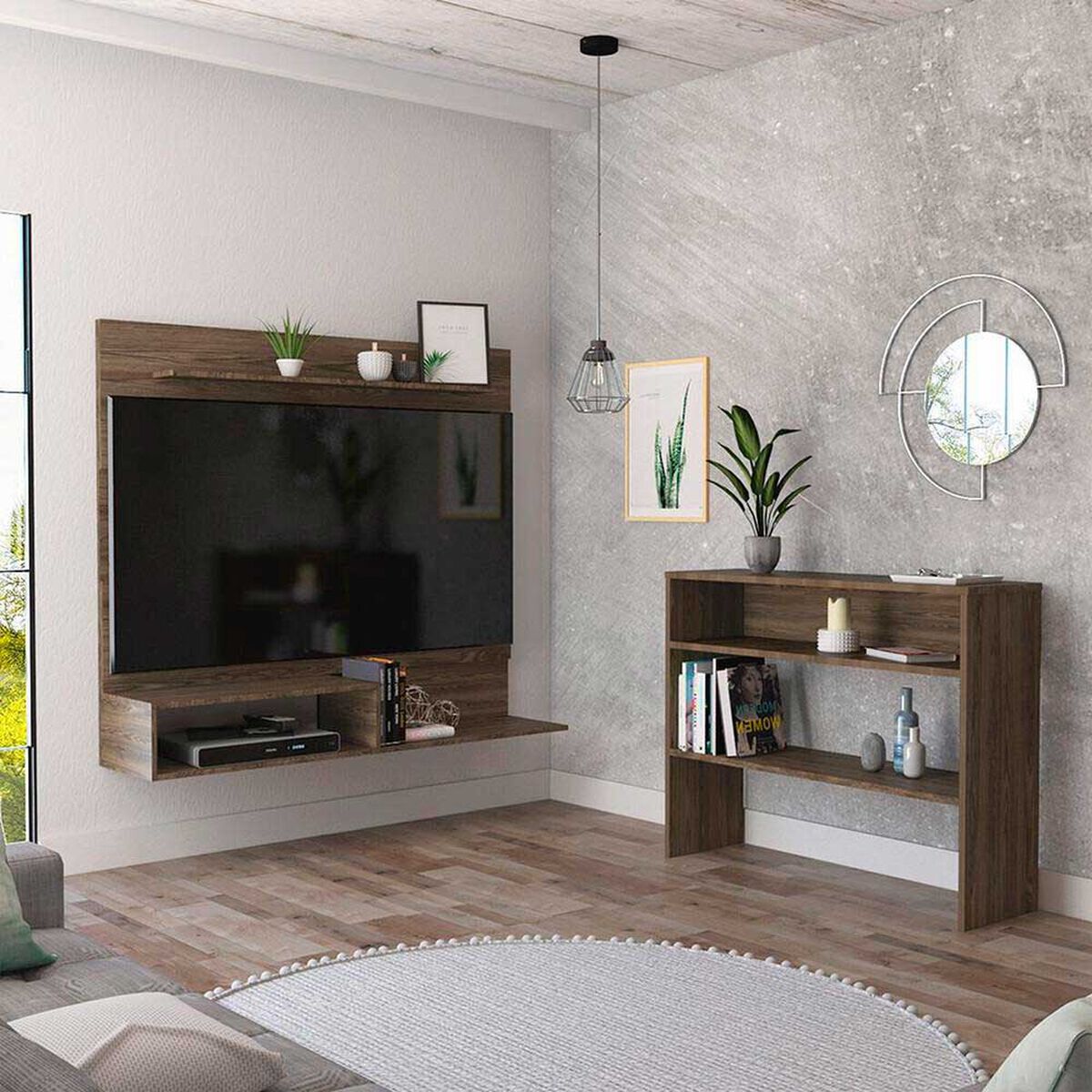 Combo Panel TV 55" + Arrimo Tuhome Beijing 50