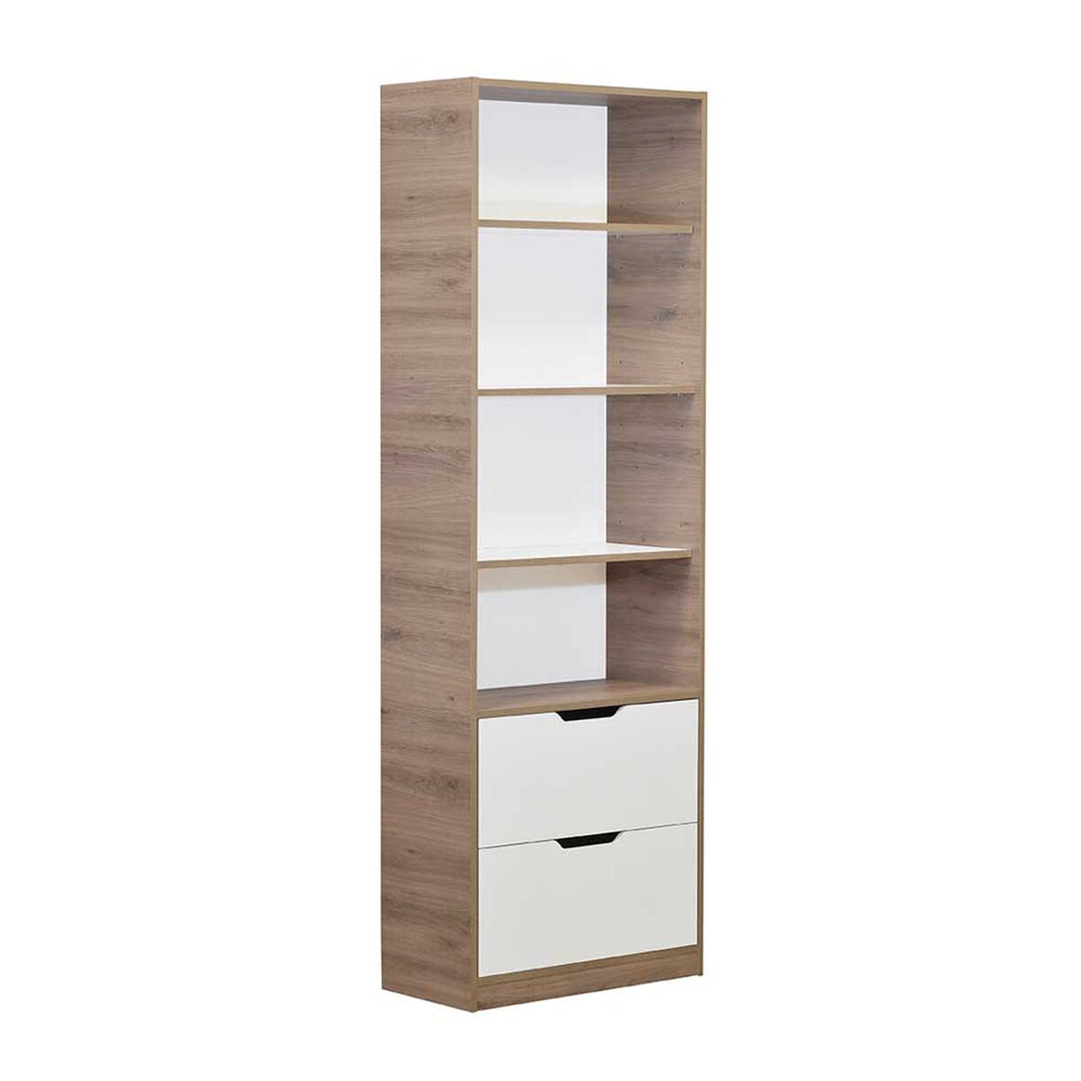 Librero Granada Mobikit 2 Cajones Roble