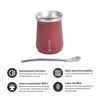 Termo Lhotse Mate Rojo 236 ml